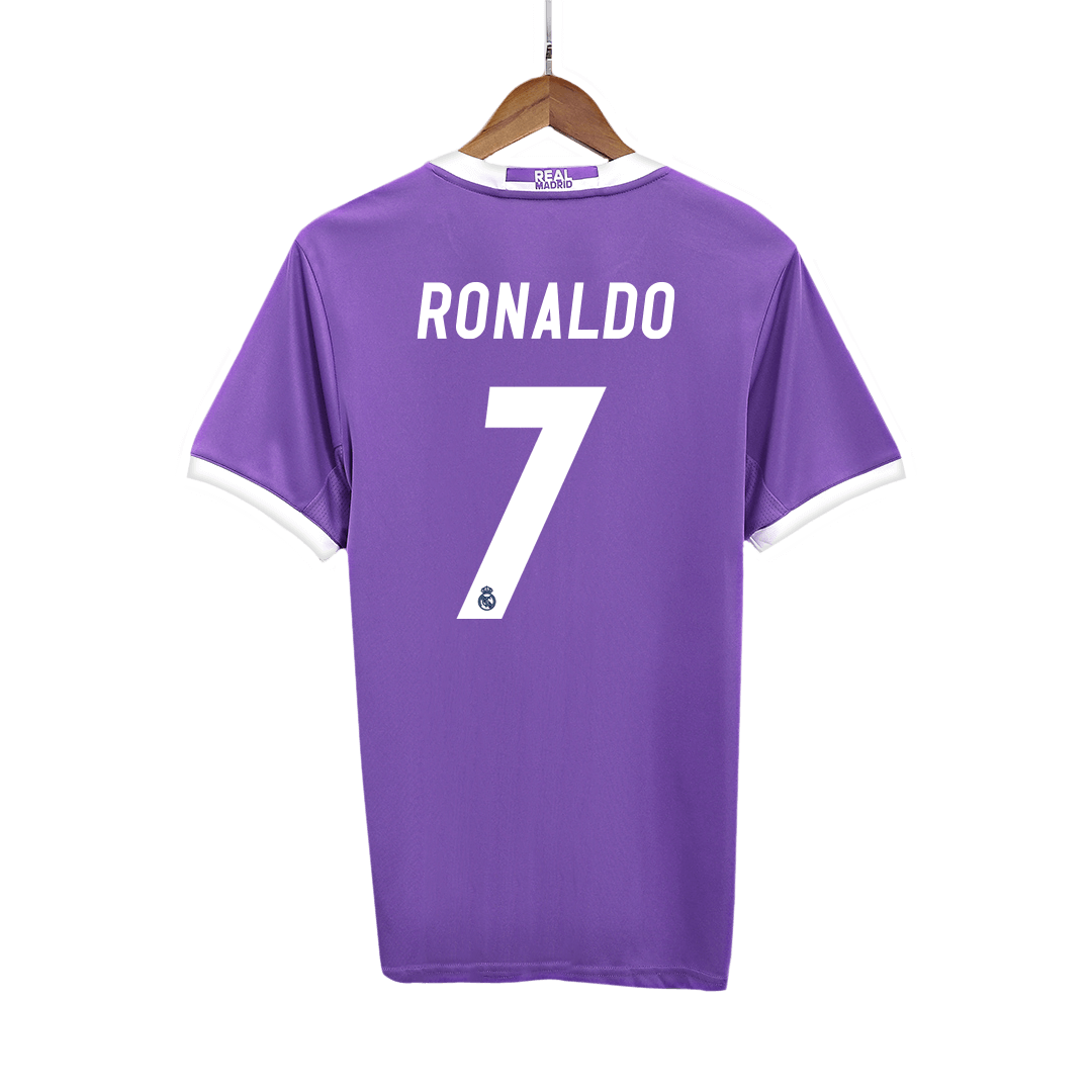 RONALDO #7 Vintage Real Madrid Extérieur Maillot 2016/17