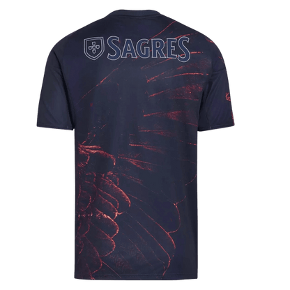 Lissabon Vierde Uitshirt 2025/26 Marineblauw