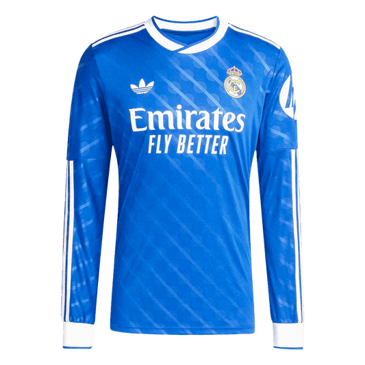 Real Madrid Third Maillot Manches Longues 2025/26 Grande Taille