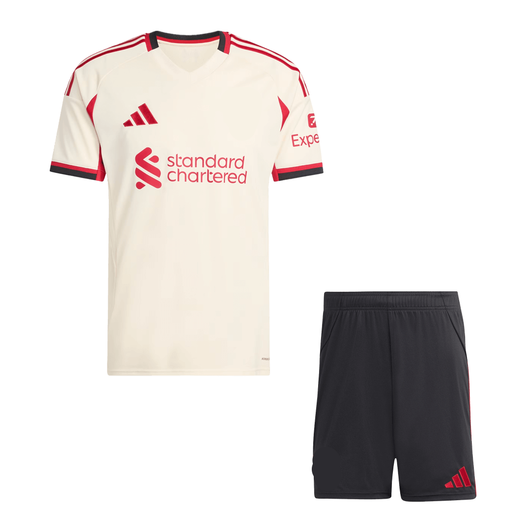 LFC Extérieur Maillot Kit 2025/26 Blanc