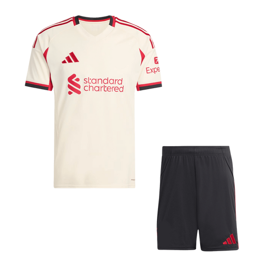 LFC Extérieur Maillot Kit 2025/26 Blanc