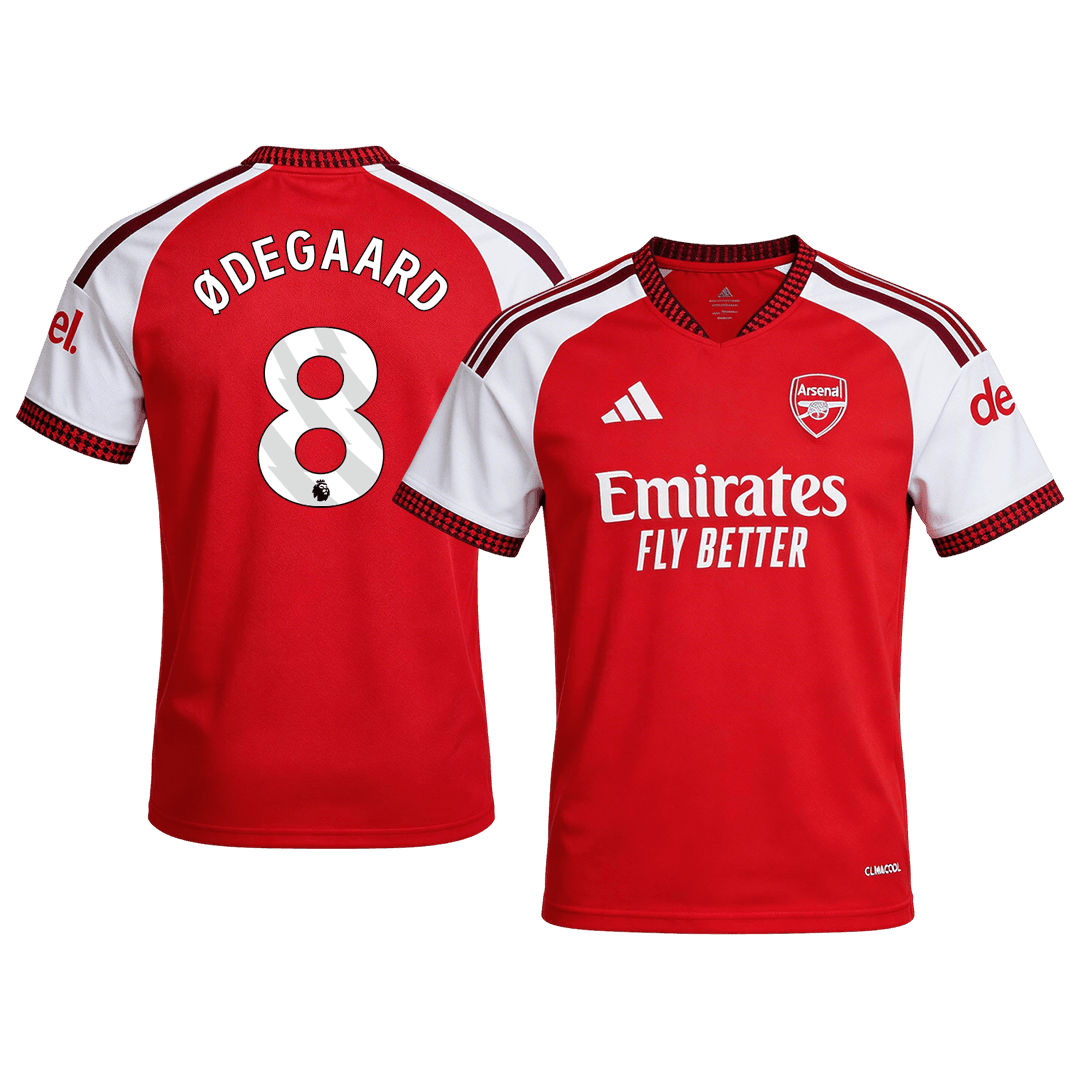 ØDEGAARD #8 Arsenal Domicile Maillot 2026/27 Rouge