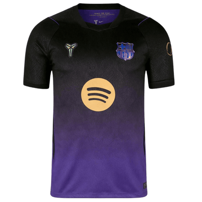 CUBARSÍ #5 Barcelone Extérieur Maillot 2026/27 Black/Purple - UCL