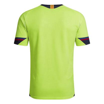 Retro Barcelona Uit Thuisshirt 2005/06 Neon Groen