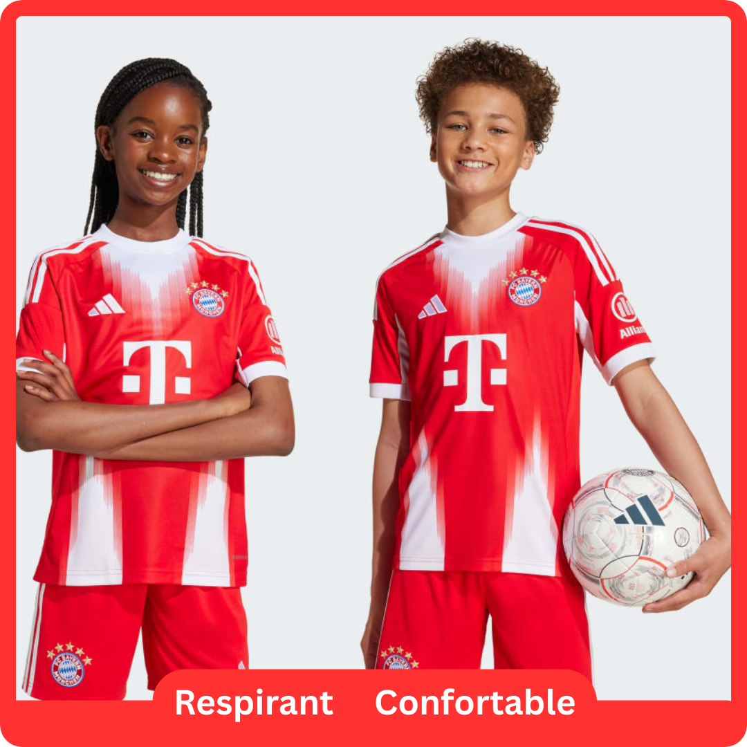 Bayern Munich Domicile Maillot Kit 2025/26 Junior