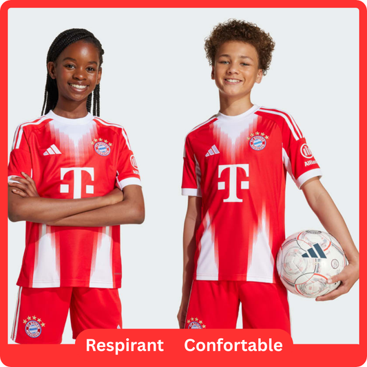 Bayern Munich Domicile Maillot Kit 2025/26 Junior