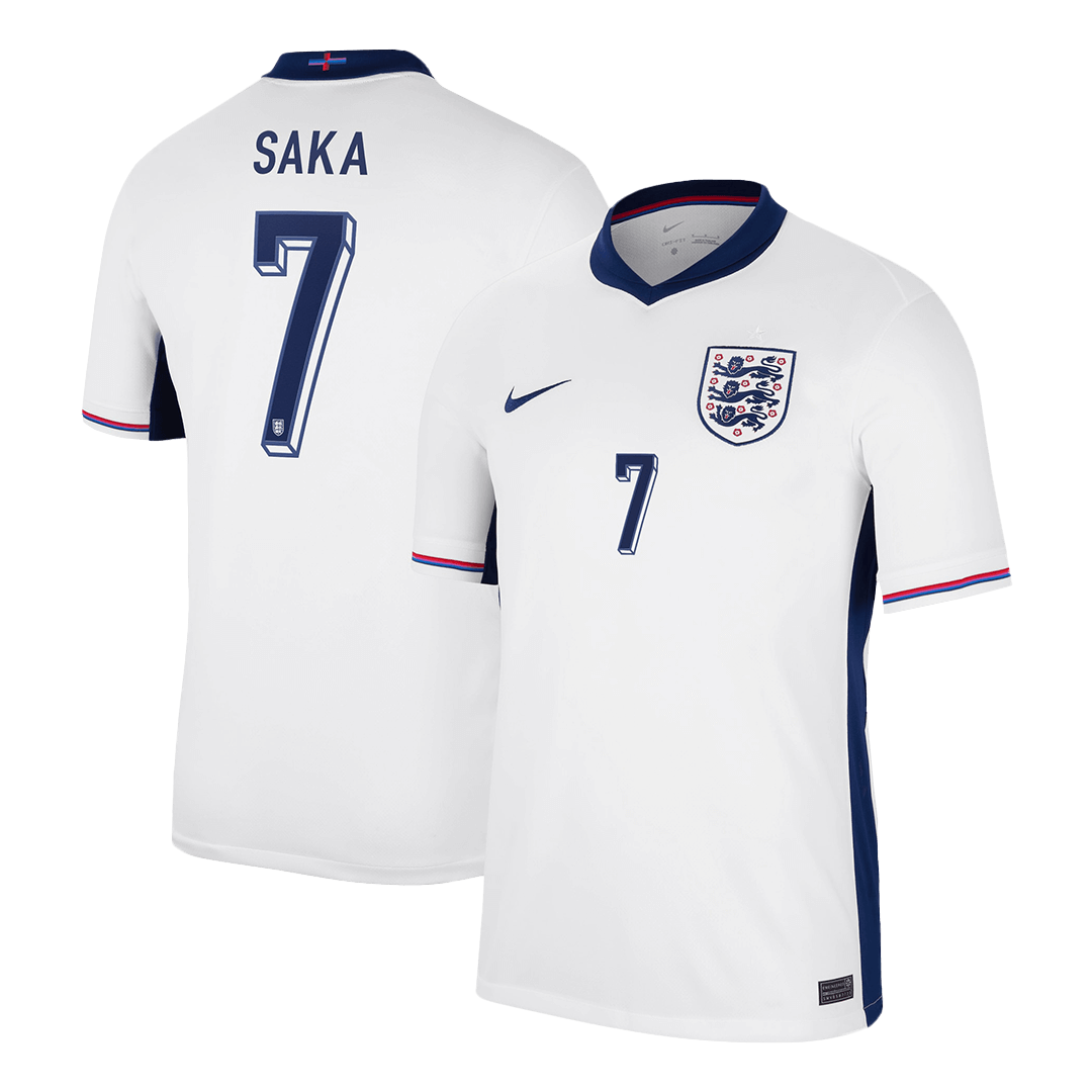 Maillot de Foot SAKA #7 Angleterre Domicile Maillot 2024 - Super