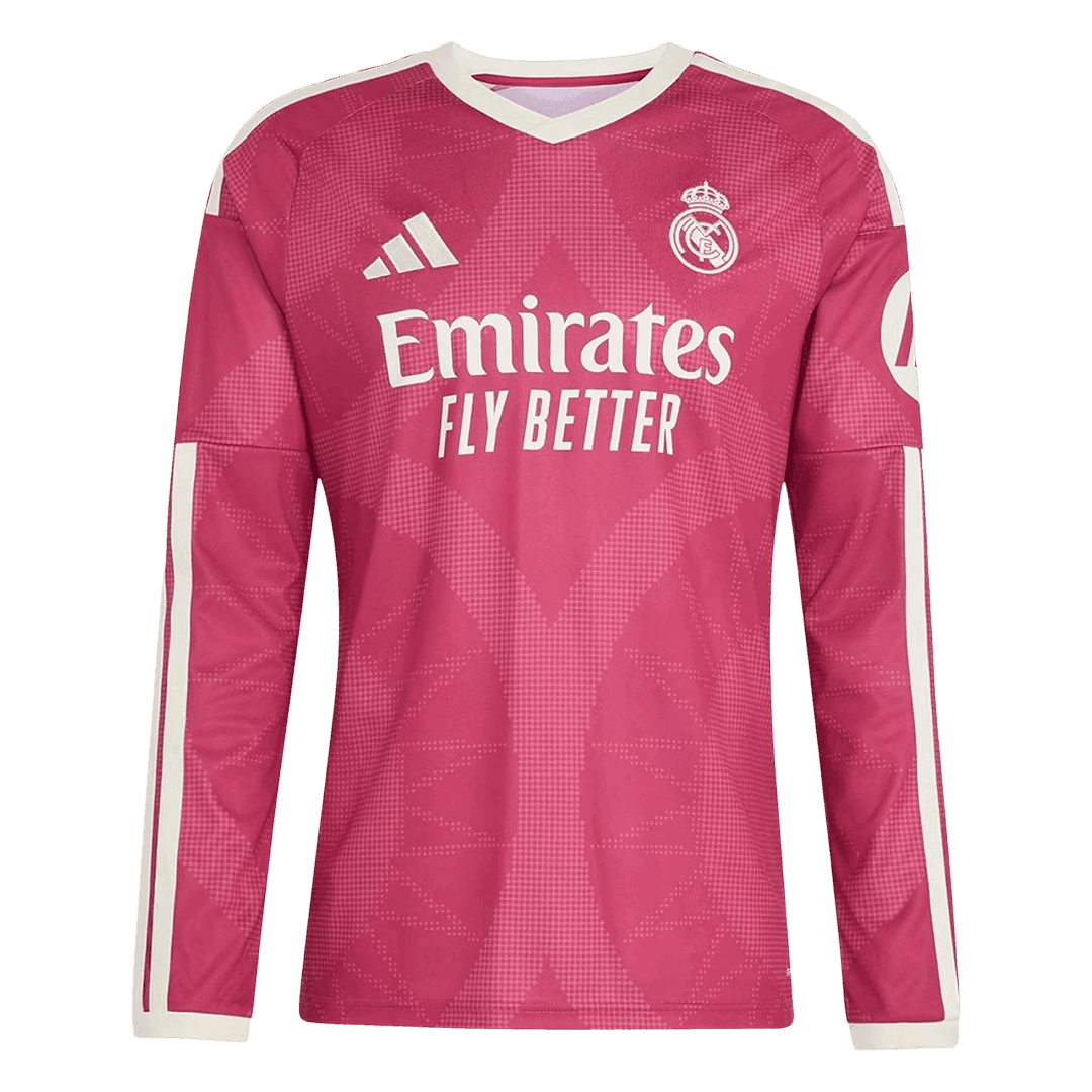 Real Madrid Third Maillot Manches Longues 2026/27 Rose