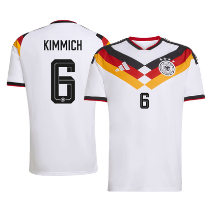 KIMMICH #6 Allemagne Domicile Maillot Coupe du Monde 2026 Blanc