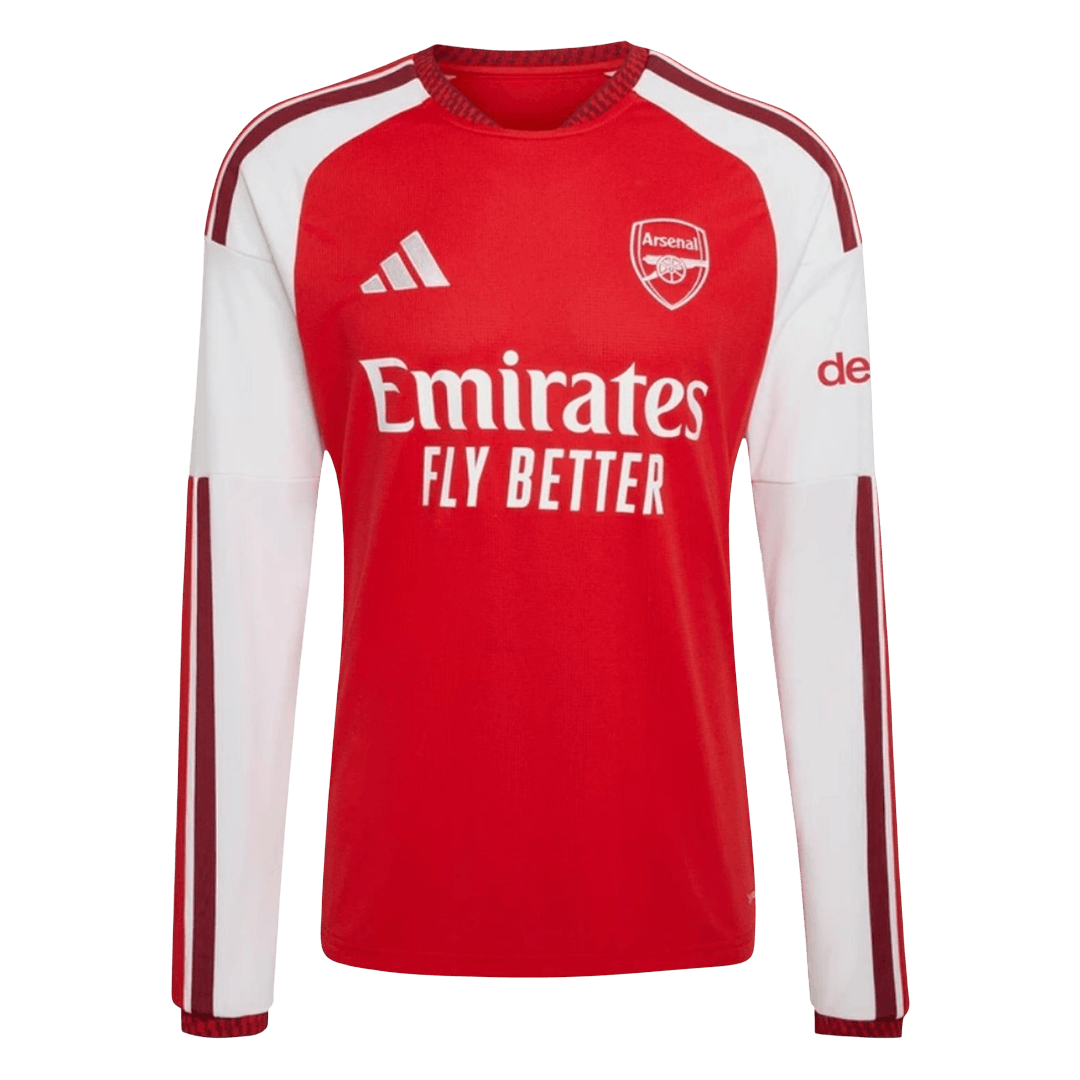Arsenal Domicile Maillot Manches Longues 2026/27 Rouge