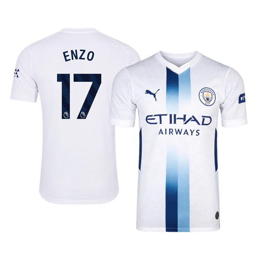 FODEN #47 Manchester City Third Maillot 2026/27 Blanc Joueur