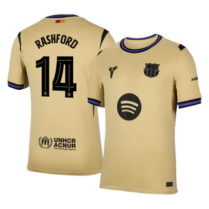 RASHFORD #14 Barcelone Extérieur Maillot 2025/26 - UCL