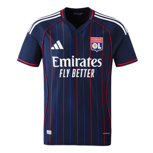 Olympique Lyonnais Extérieur Maillot 2025/26 Bleu marine Authentique