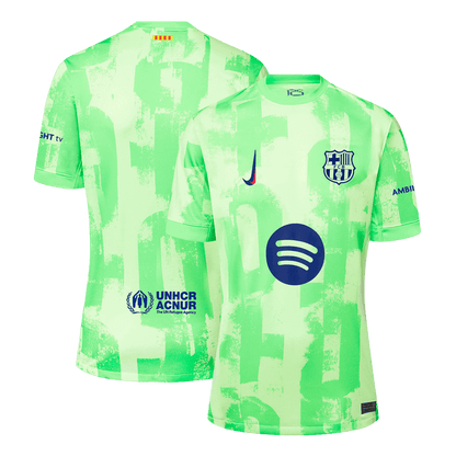 Barcelone Third Maillot 2024/25 Spotify Logo Without Text - Super Grande Taille