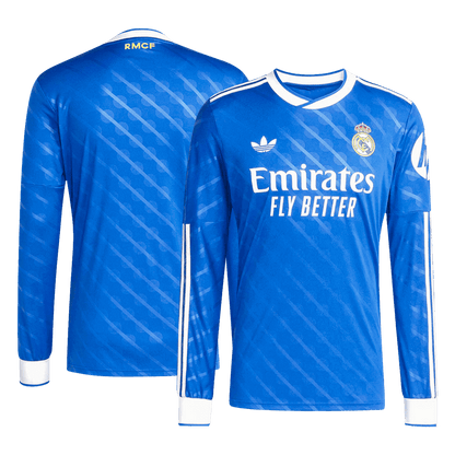 Real Madrid Third Maillot Manches Longues 2025/26 Grande Taille