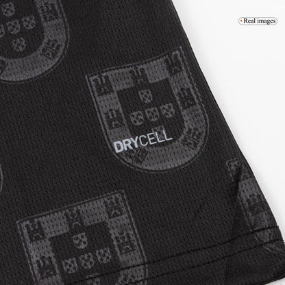 Portugal Maillot Coupe du Monde 2026 Noir Grande Taille