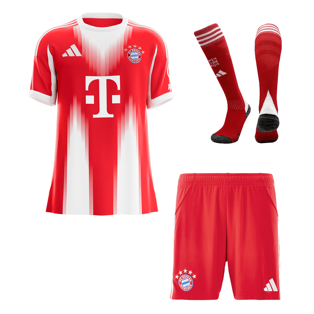 Herren München Heimtrikot-Set 2025/26 Rot - Super