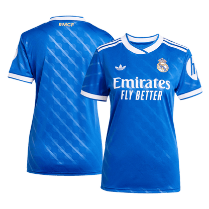 Dames Real Madrid Derde Shirt 2025/26 Blauw
