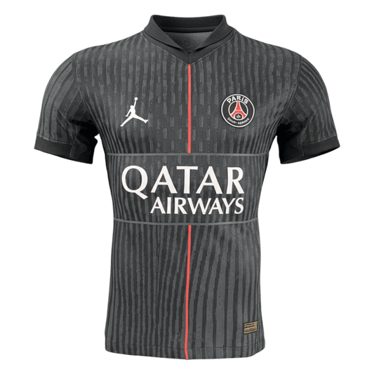 Les Paris Fourth Maillot 2025/26 Noir Joueur