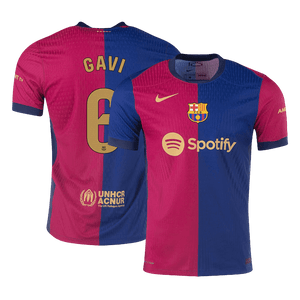 GAVI #6 Barcelone Domicile Maillot 2024/25 Authentique