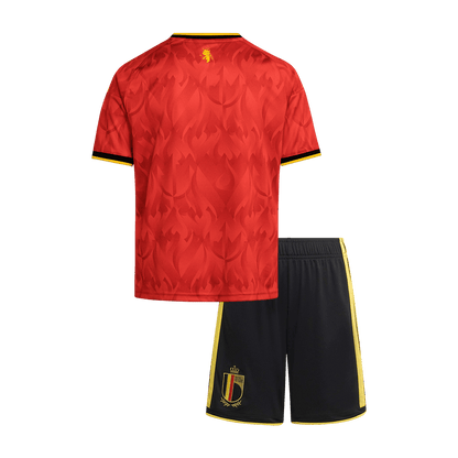 België Thuistenue Kit - Wereldkampioenschap 2026 Kinder Rood