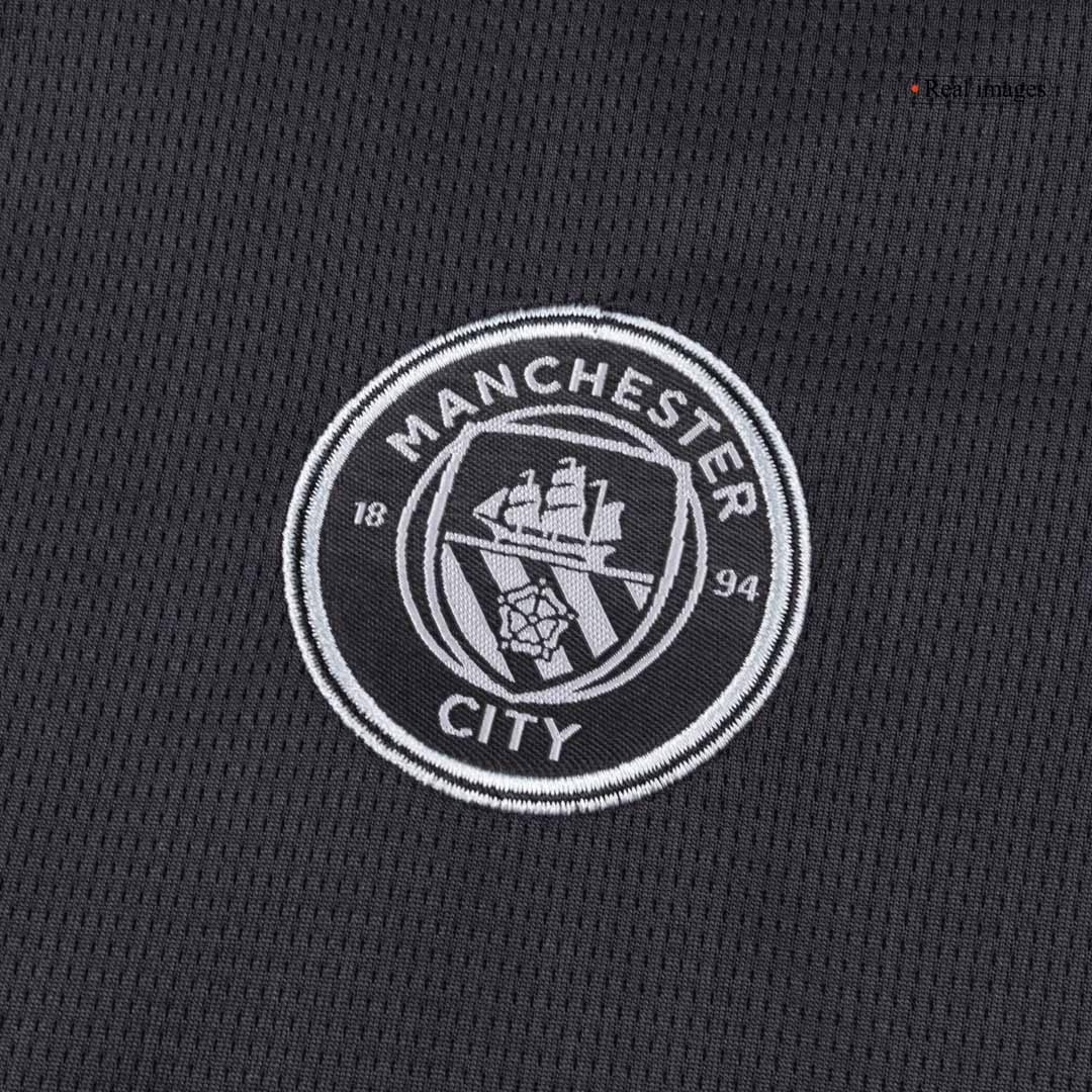 Manchester City Extérieur Maillot Kit 2025/26 Junior Noir