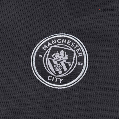 Manchester City Extérieur Maillot Kit 2025/26 Junior Noir