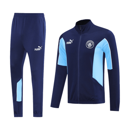 Manchester City Veste de Football Kit 2025/26 Bleu marine