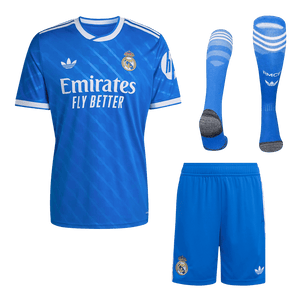 Real Madrid Third Maillot Kit 2025/26 Bleu