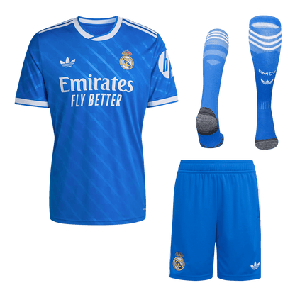 Real Madrid Third Maillot Kit 2025/26 Bleu