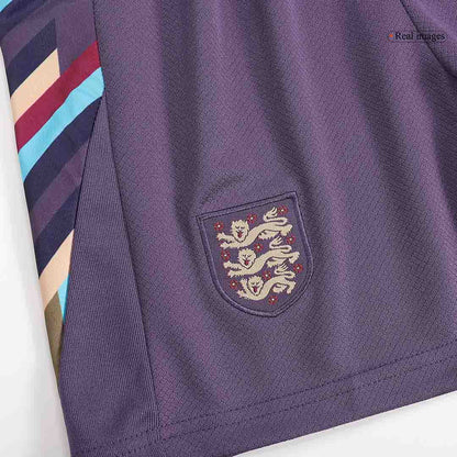Maillot de Foot Angleterre Extérieur Maillot Kit 2024 Junior