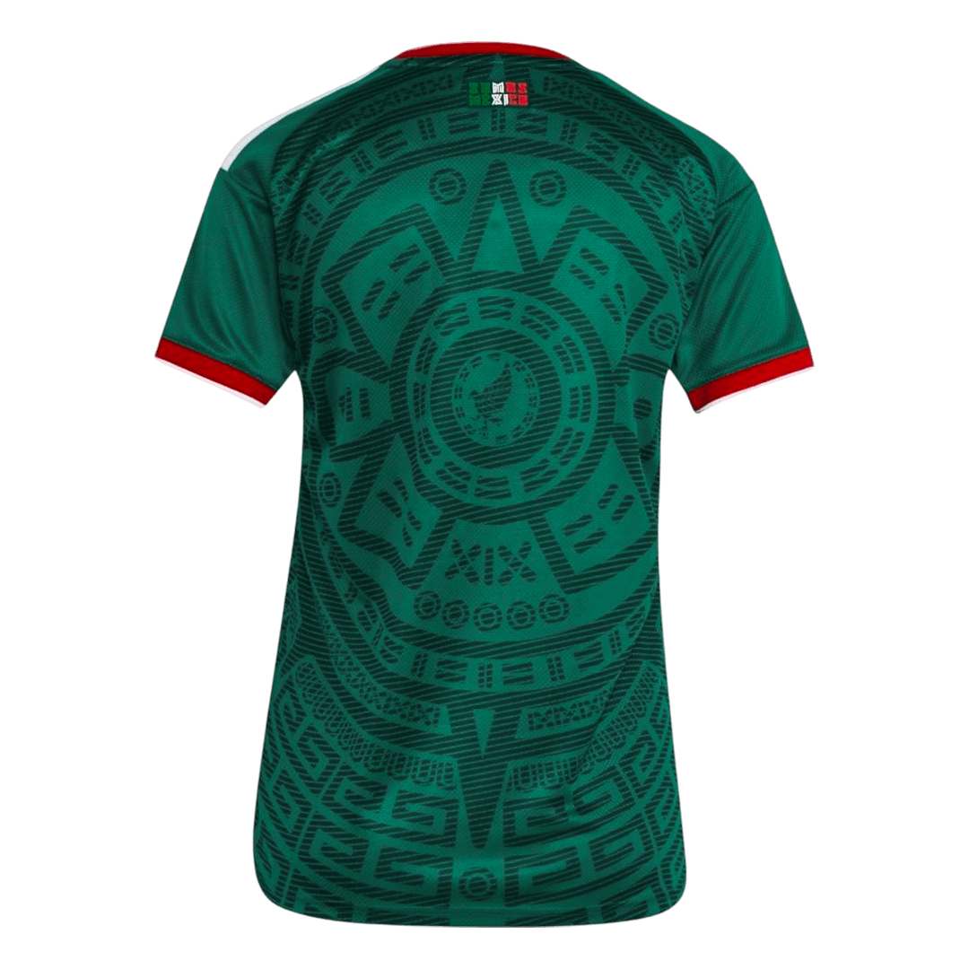 Vrouwen Mexico Thuis Shirt - Wereldkampioenschap 2026 Groen