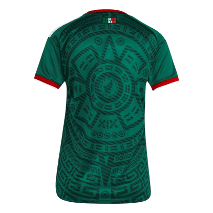Vrouwen Mexico Thuis Shirt - Wereldkampioenschap 2026 Groen