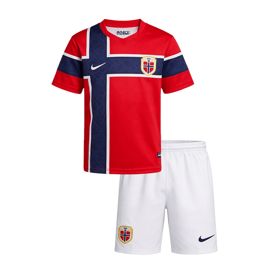 Norvège Domicile Maillot Kit - Coupe du Monde 2026 Rouge