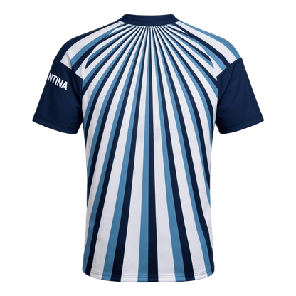 Argentinië Warming-up Shirt - Wereldkampioenschap 2026 Marineblauw