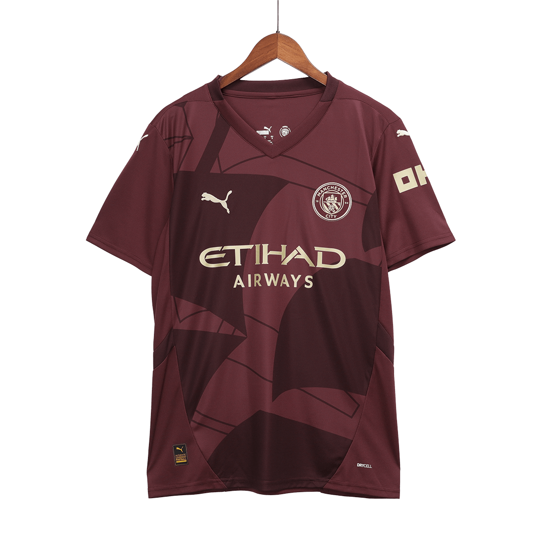 Manchester City Third Maillot 2024/25 Grande Taille