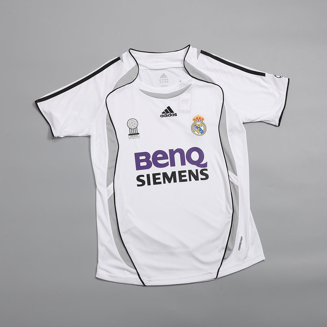 Retro Real Madrid Thuisshirt 2006/07 Wit