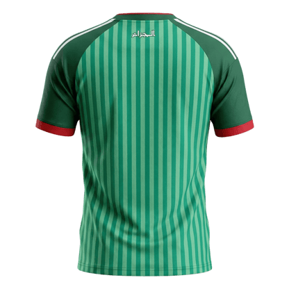Algerije Uit Thuisshirt - Wereldkampioenschap 2026 Groen Grote Maten