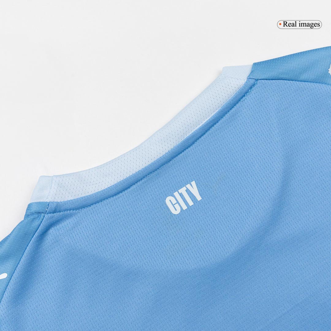 CHERKI #10 Manchester City Domicile Maillot 2026/27 Bleu