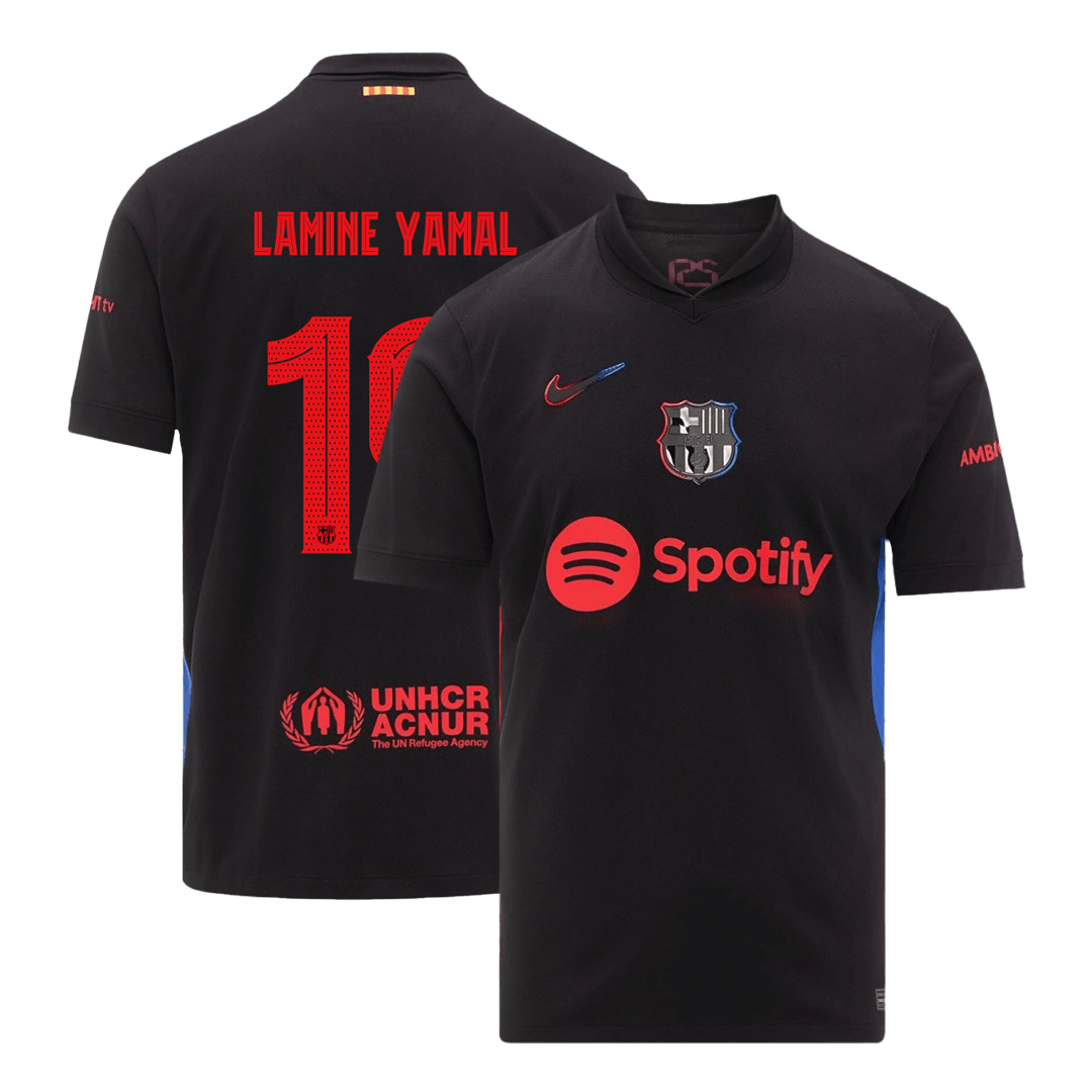 LAMINE YAMAL #19 Barcelone Extérieur Maillot 2024/25 - UCL - Mon Maillot Foot Store