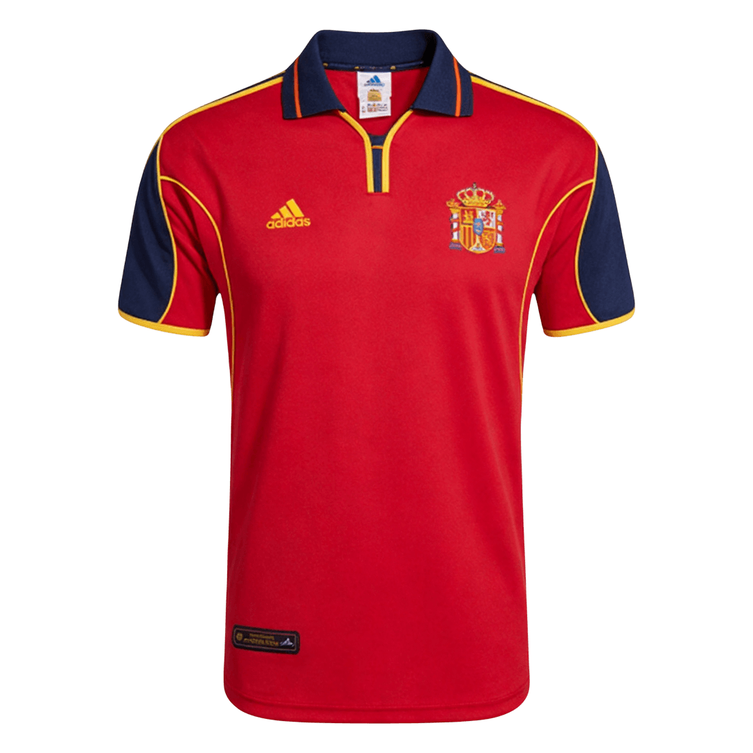 Retro Spanje Thuis Shirt 2000 Rood