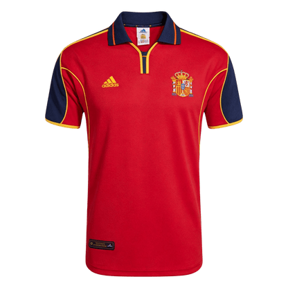 Retro Spanje Thuis Shirt 2000 Rood