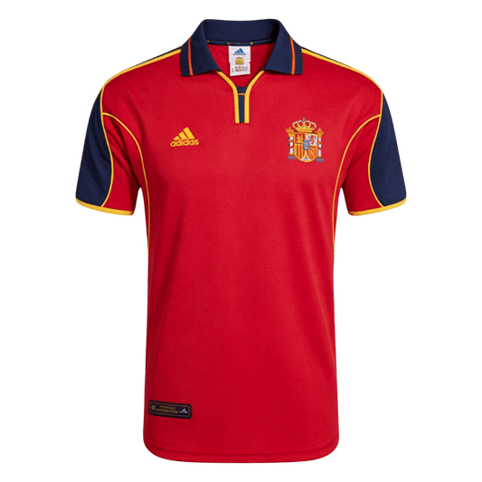 Retro Spanje Thuis Shirt 2000 Rood