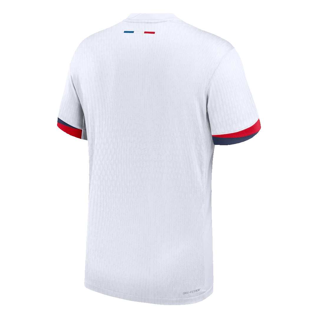 Paris Saint-Germain Extérieur Blanc Maillot 2024/25 Authentique Grande Taille