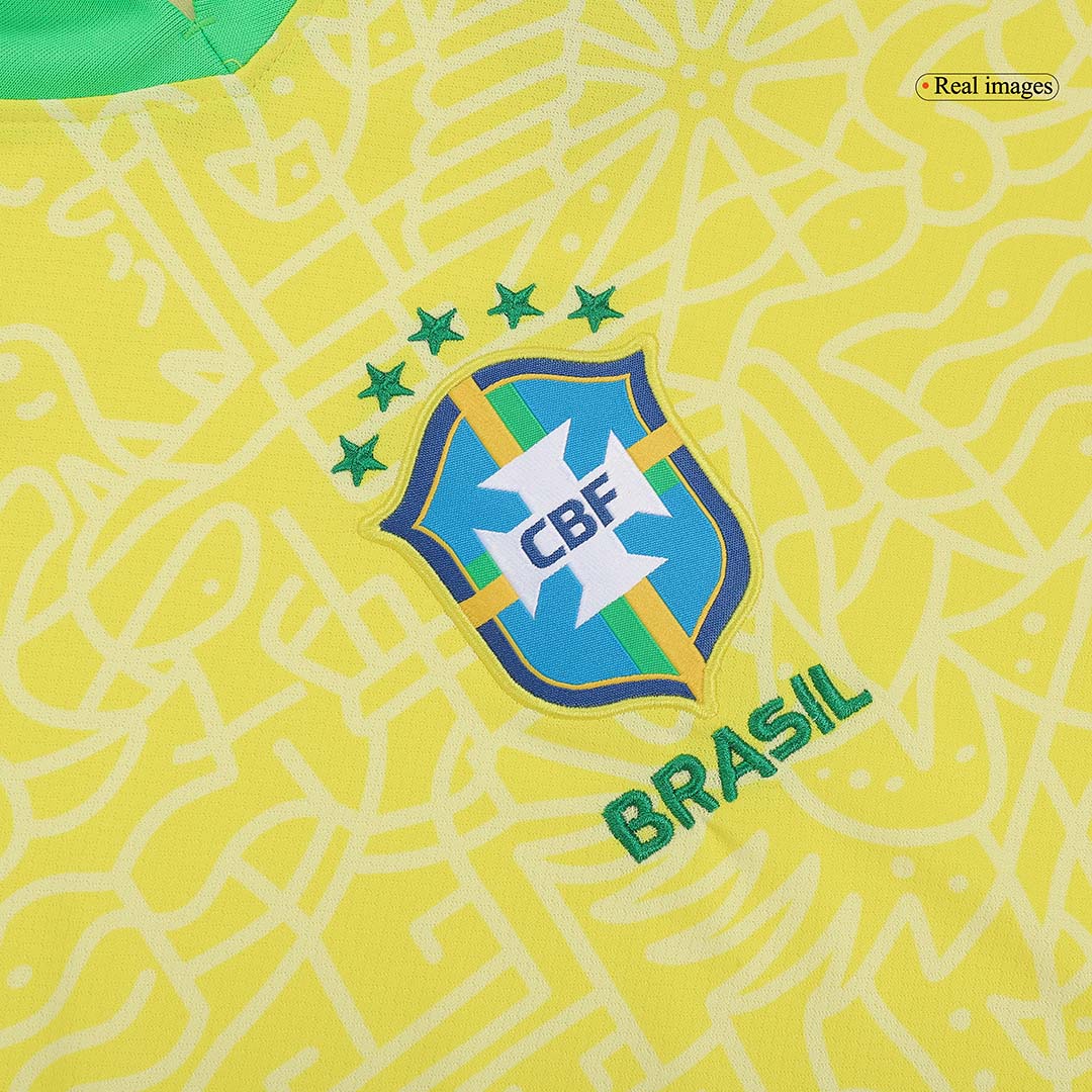 NEYMAR JR #10 Brésil Domicile Maillot 2024 - Super - Mon Maillot Foot Store