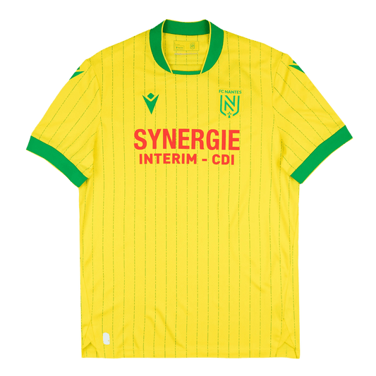 FC Nantes Domicile Maillot 2025/26 Jaune