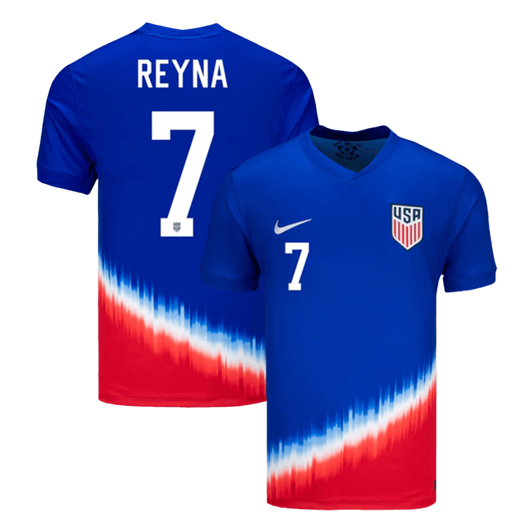 REYNA #7 États-Unis Extérieur Maillot 2024 Bleu