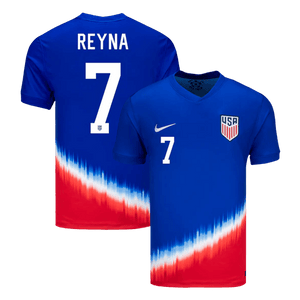 REYNA #7 États-Unis Extérieur Maillot 2024 Bleu