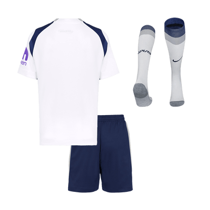 Tottenham Hotspur Domicile Maillot Kit 2025/26 Enfant Blanc
