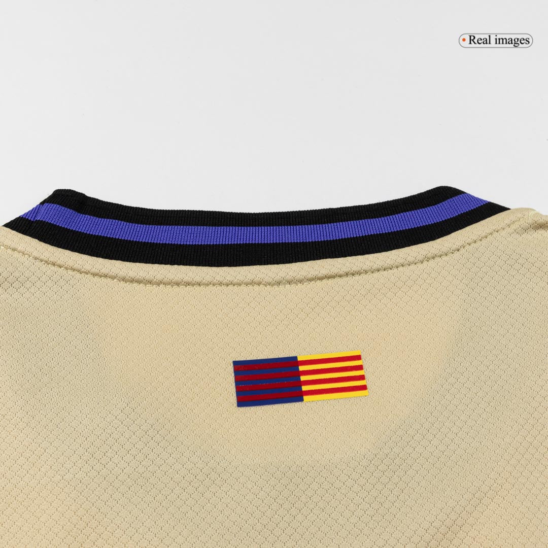 Dames Barcelona Uitshirt 2025/26 Geel